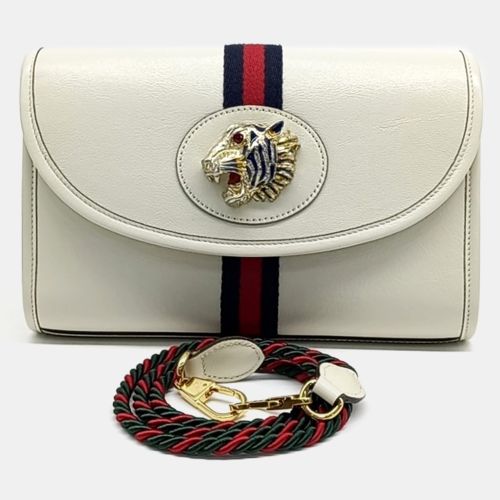Leather Raja Small Shoulder Bag - Gucci - Modalova