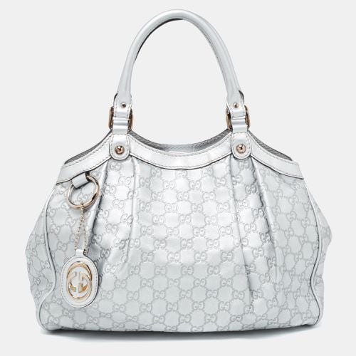 Ssima Leather Medium Sukey Tote - Gucci - Modalova