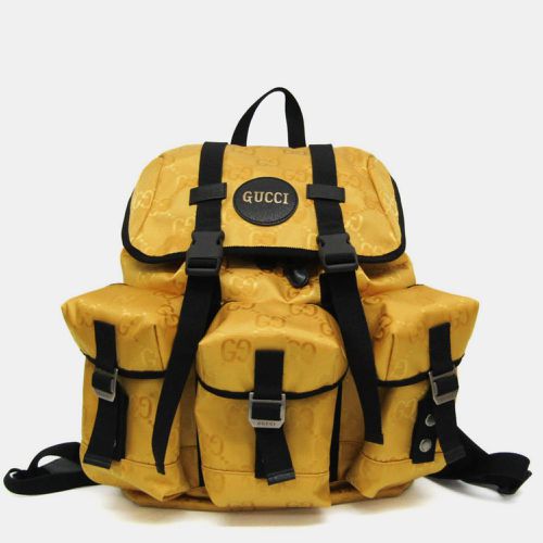 Yellow/ GG Nylon Off The Grid Backpack - Gucci - Modalova