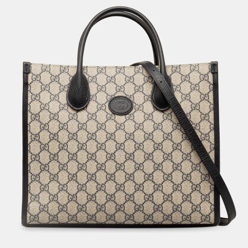 Small GG Supreme Interlocking G Tote Bag - Gucci - Modalova