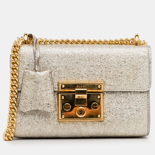 Small Metallic Padlock Crossbody - Gucci - Modalova