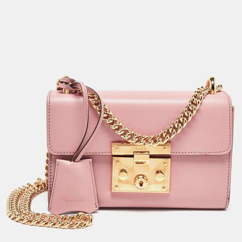 Light Leather Small Padlock Shoulder Bag - Gucci - Modalova