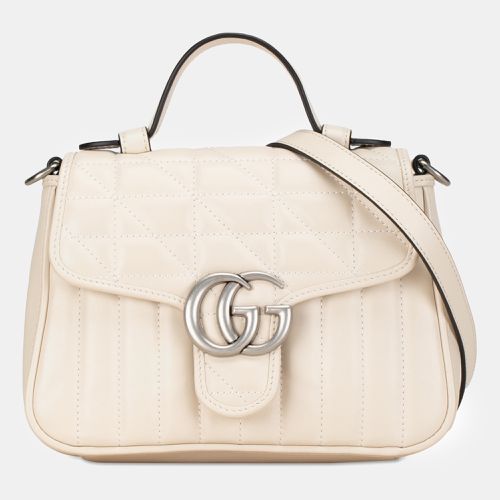 Mini GG Marmont Aria Matelasse Top Handle Bag - Gucci - Modalova