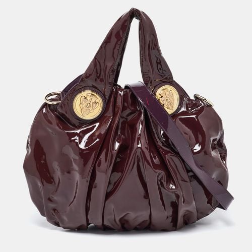 Patent Leather Small Hysteria Hobo - Gucci - Modalova