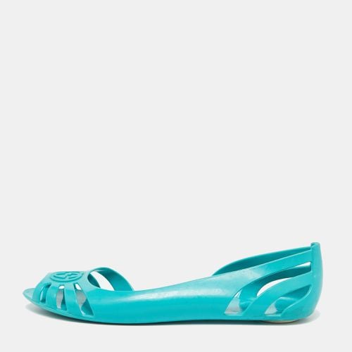 Turquoise Rubber Marola Ballet Flats Size 41 - Gucci - Modalova