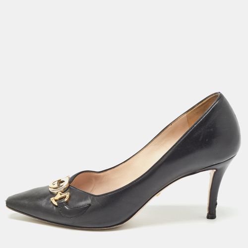 Leather GG Zumi Pumps Size 37 - Gucci - Modalova