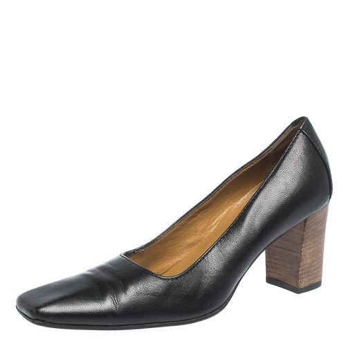 Leather Square Toe Pumps Size 36 - Gucci - Modalova