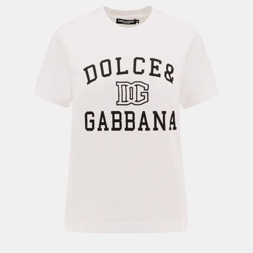 Cotton T-Shirt IT 52 - Dolce & Gabbana - Modalova