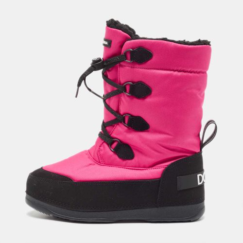 Pink Nylon Snow Boots Size 35/36 - Dolce & Gabbana - Modalova