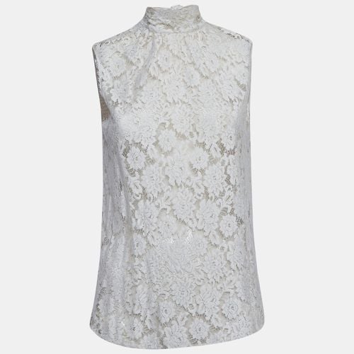 Lace Sleeveless Top S - Dolce & Gabbana - Modalova