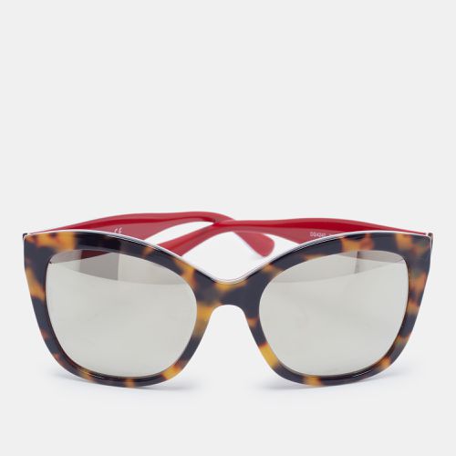 Tortoise Mirrored DG 4240 Butterfly Sunglasses - Dolce & Gabbana - Modalova