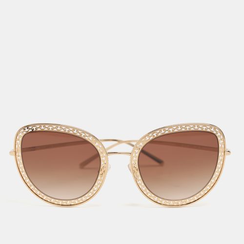 Tone Metal DG2226 Devotion Collection Gradient Sunglasses - Dolce & Gabbana - Modalova