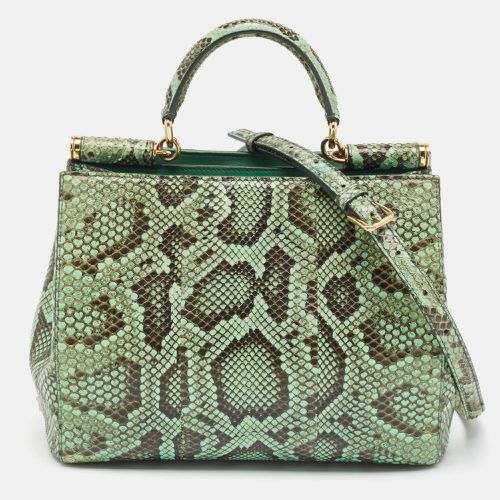 Python Miss Sicily Shopper Tote - Dolce & Gabbana - Modalova