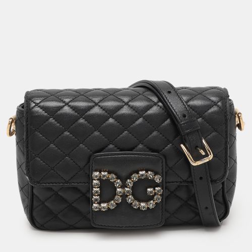 Quilted Leather DG Millennials Crossbody Bag - Dolce & Gabbana - Modalova