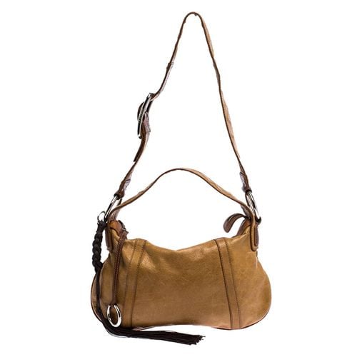 Brown Leather Shoulder Bag - Dolce & Gabbana - Modalova