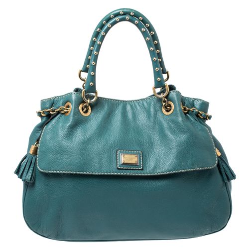 Leather Miss Charlotte Satchel - Dolce & Gabbana - Modalova