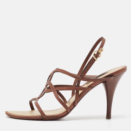 Leather Strappy Sandals Size 37 - Louis Vuitton - Modalova