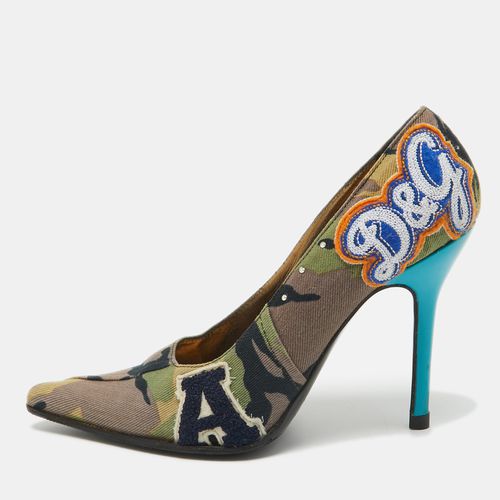 Denim Pointed Toe Pumps Size 36 - Dolce & Gabbana - Modalova