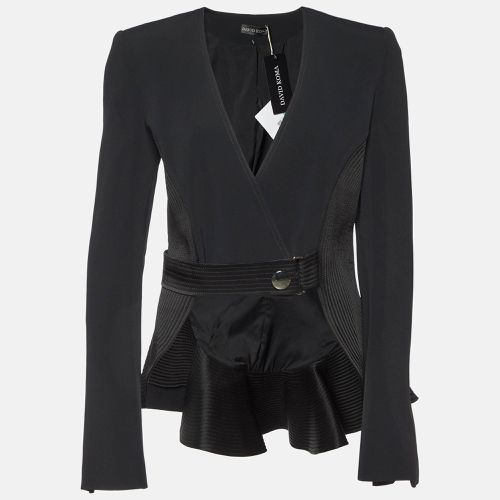 Cady Flounce Detail Jacket L - David Koma - Modalova