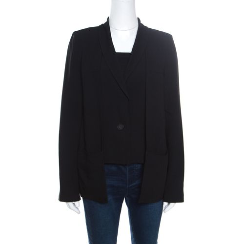 Crosby Crepe Faux Vest Detail Layered Blazer S - Derek Lam - Modalova