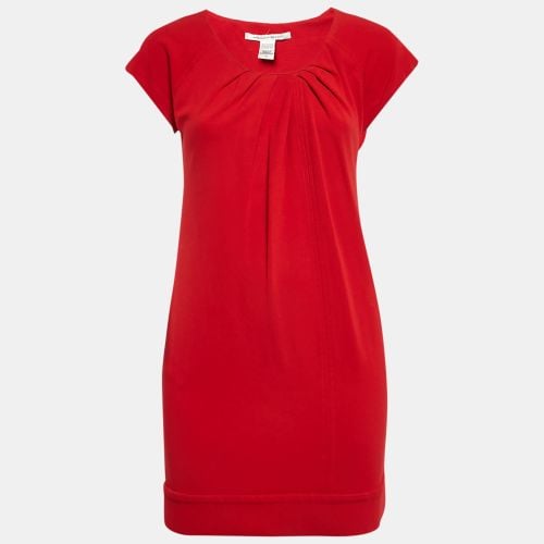 Jersey Pleated Mini Dress XS - Diane Von Furstenberg - Modalova