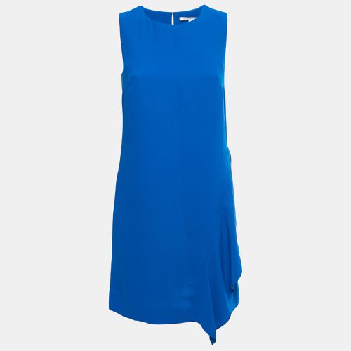 Crepe Ruffle Detailed Sleeveless Midi Dress S - Diane Von Furstenberg - Modalova