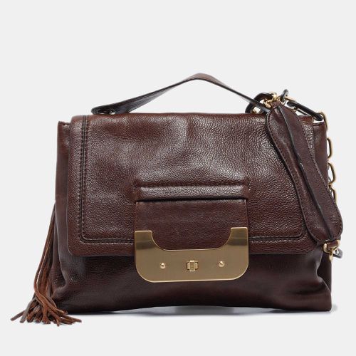 Dark Leather Harper Day Shoulder Bag - Diane Von Furstenberg - Modalova