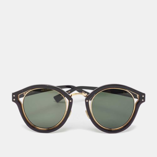 Gold Elliptic Oval Sunglasses - Dior - Modalova