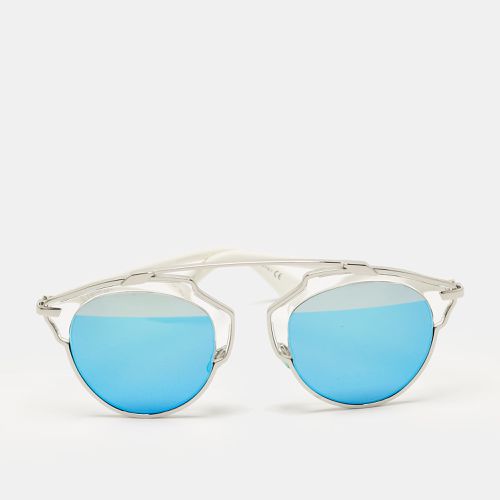 Blue Mirrored SoReal Aviator Sunglasses - Dior - Modalova