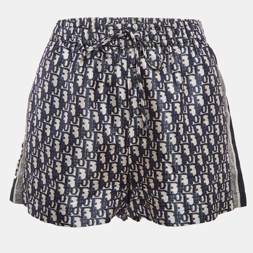 Christian Oblique Silk Chez Moi Shorts S - Dior - Modalova