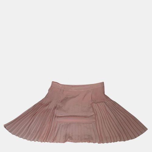 Christian Pleated Silk Mini Skirt - Dior - Modalova