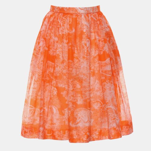 Christian Knee-Length Printed Skirt - Dior - Modalova