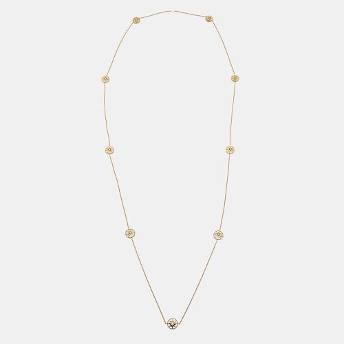 Rose Des Vents Mother of Pearl Diamond 18k Gold Long Necklace - Dior - Modalova