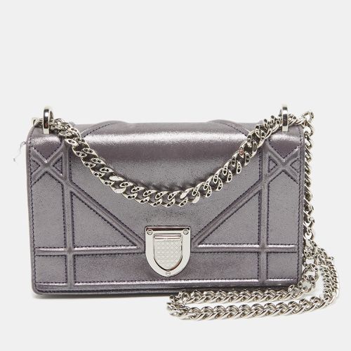 Iridescent Leather ama Wallet on Chain - Dior - Modalova