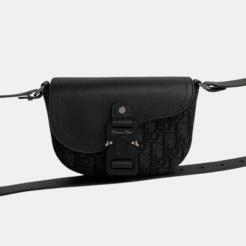 Canvas Oblique Mini Saddle Crossbody Bag - Dior - Modalova