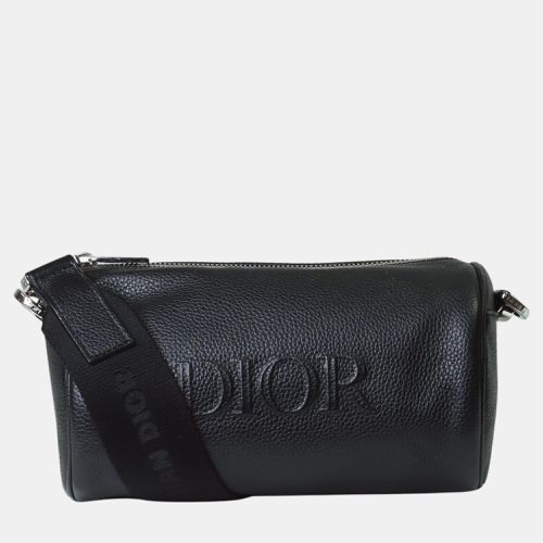 Leather Roller Messenger Bag - Dior - Modalova