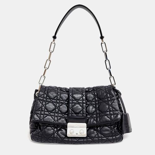 Cannage Leather New Lock Shoulder Bag - Dior - Modalova