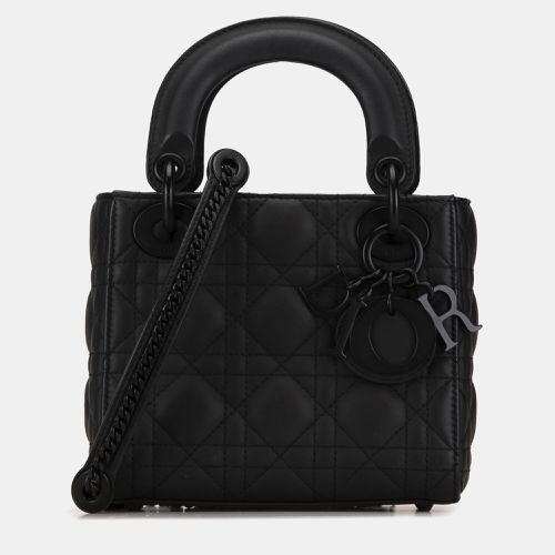 Ultra Matte Calfskin Cannage Mini Lady Bag - Dior - Modalova