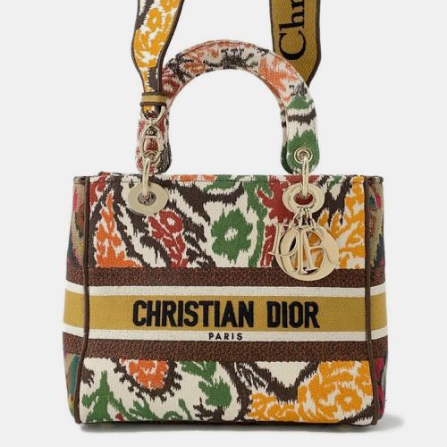 Christian Lady D-Lite Paisley Pattern Medium Christian Handbag - Dior - Modalova