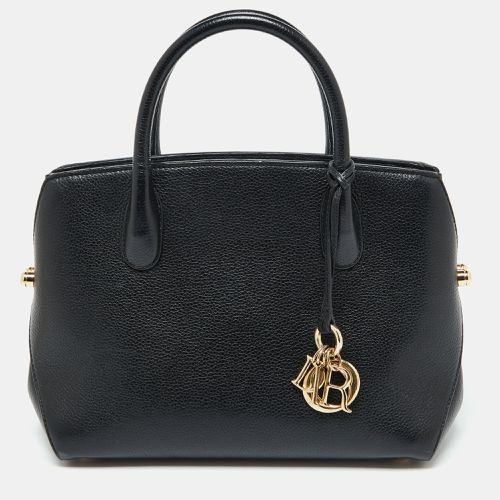 Dior Black Leather Open Bar Tote - Dior - Modalova