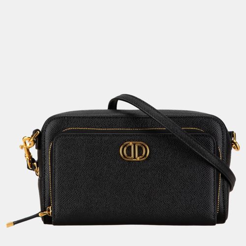 Grained Calfskin Caro Double Pouch - Dior - Modalova