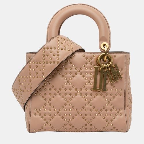 Small Lambskin Cannage Studded Supple Lady Bag - Dior - Modalova