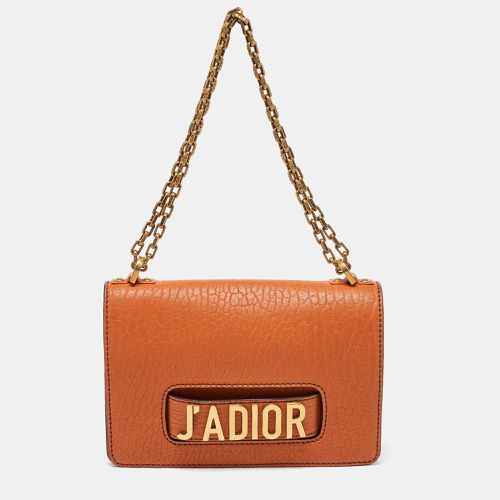 Leather J'A Chain Flap Bag - Dior - Modalova