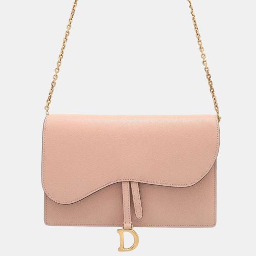 Jasmin Flowers Leather Saddle Chain Shoulder Bag - Dior - Modalova