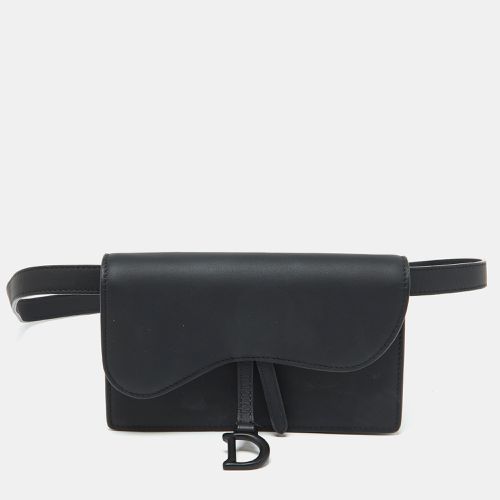 Leather Saddle Flap Belt Bag - Dior - Modalova