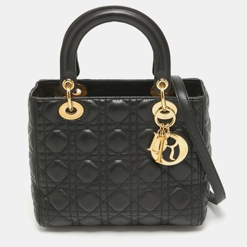 Cannage Leather Medium Lady Tote - Dior - Modalova