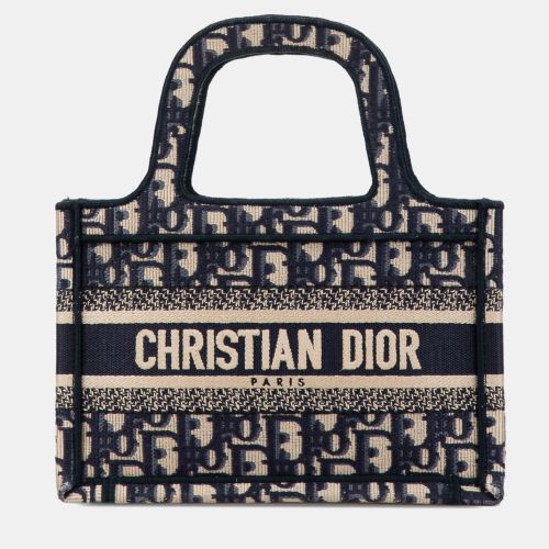 Mini Oblique Book Tote Bag - Dior - Modalova