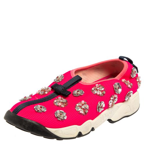 Mesh Fusion Embellished Sneakers Size 37 - Dior - Modalova