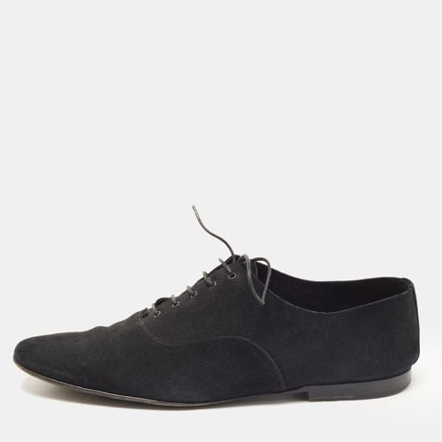 Suede Lace Up Oxfords Size 41 - Dior - Modalova