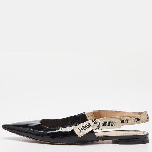 Patent Leather J'a Slingback Flats Size 40 - Dior - Modalova